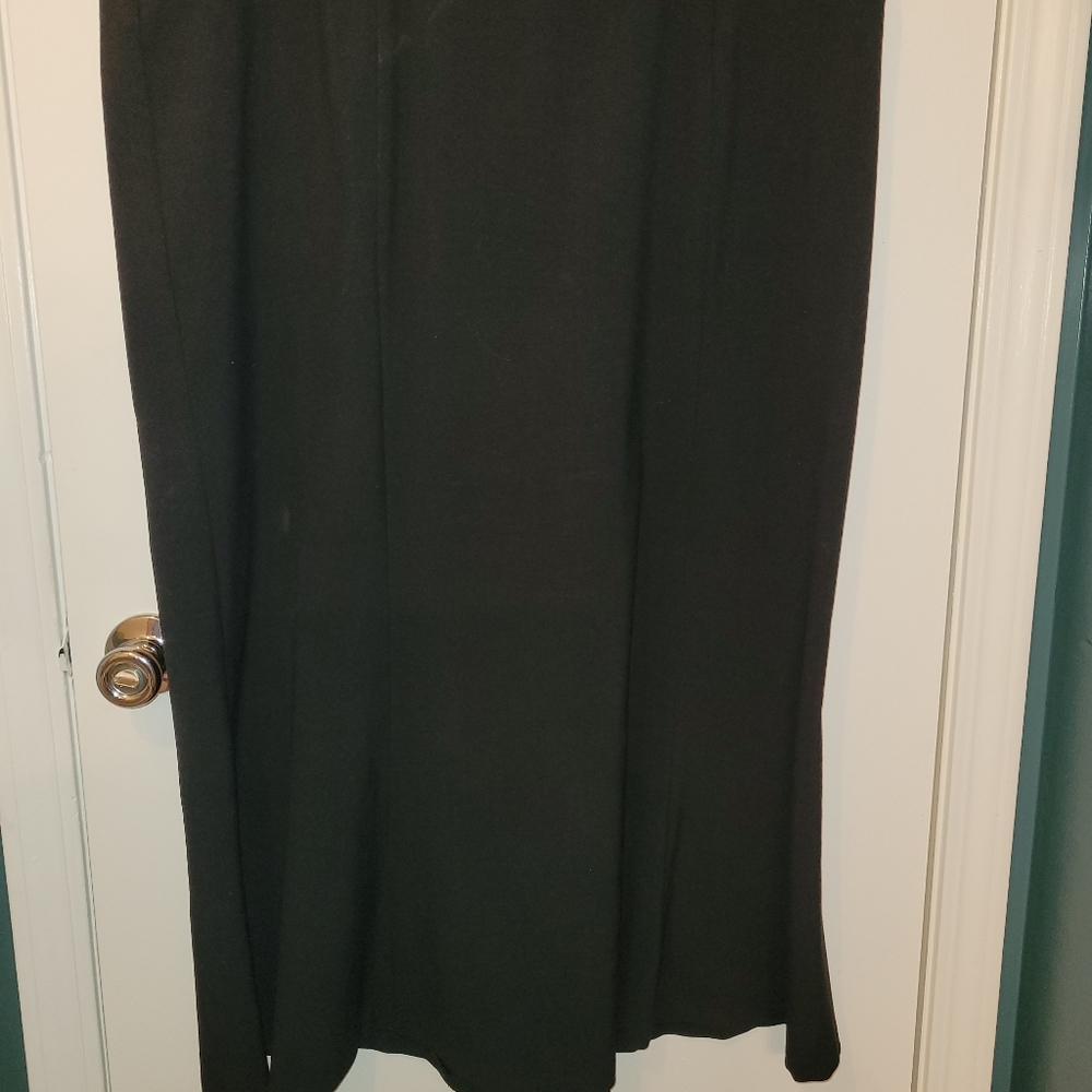 Lane Bryant Black Full-Length Skirt